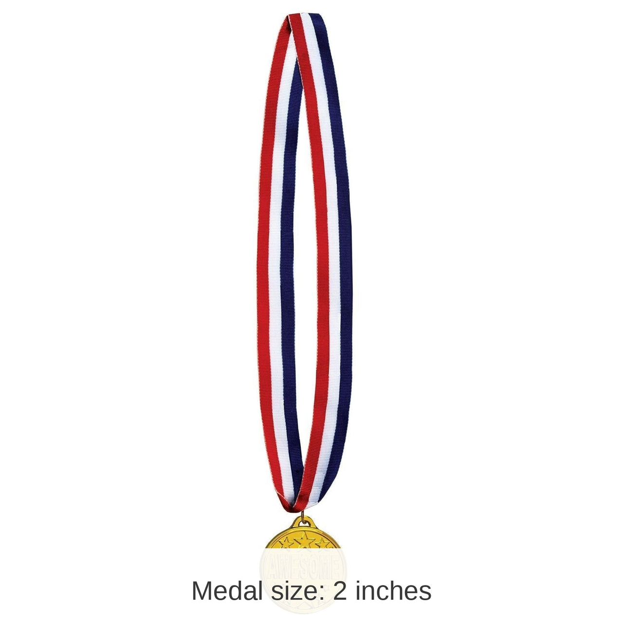 12 Pack Bulk Awesome Medal with Ribbon