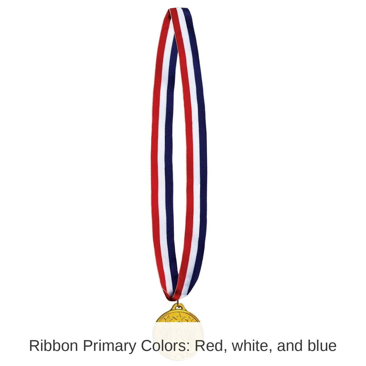 12 Pack Bulk Awesome Medal with Ribbon
