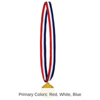 12 Pack Bulk 3rd Place Medal with Ribbon