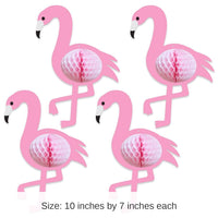 48 Piece Bulk Luau Party Tissue Flamingos