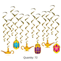 72 Pack Bulk Lantern/Lamp Party Whirls