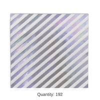 192 Pack Bulk Iridescent Stripes Party Beverage Napkins