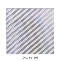 192 Pack Bulk Iridescent Stripes Party Luncheon Napkins