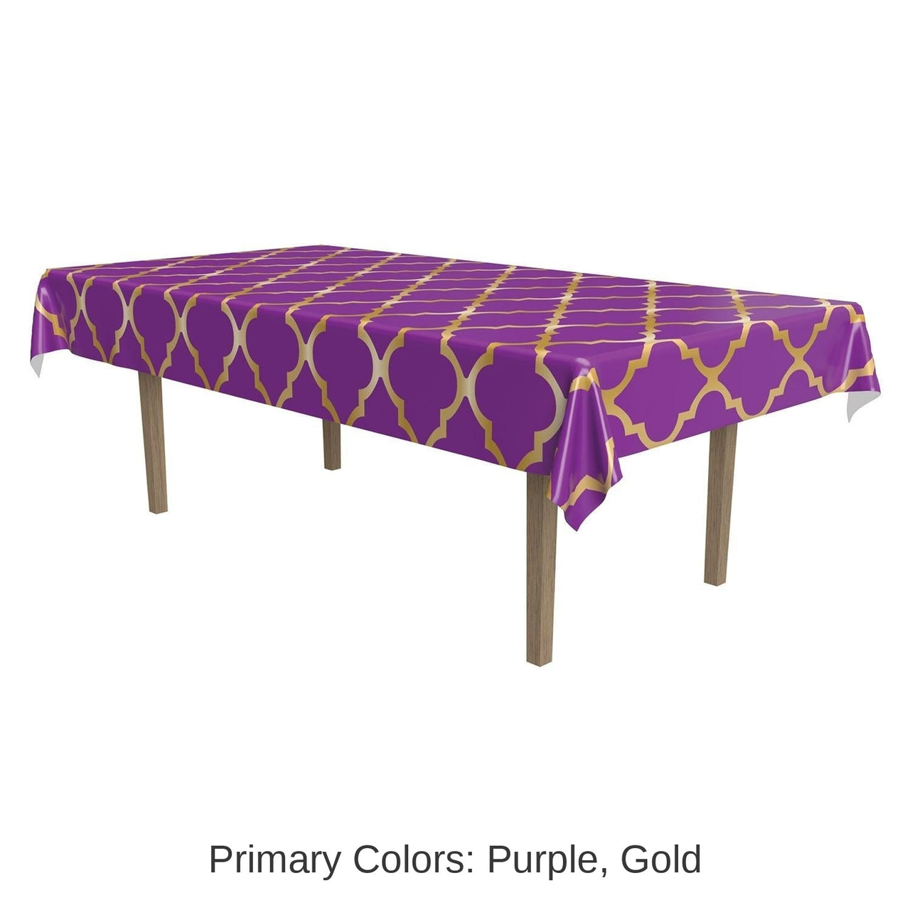 12 Pack Bulk Lattice Party Tablecover