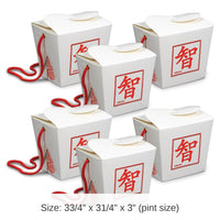72 Piece Bulk Asian Party Favor Boxes - Pint