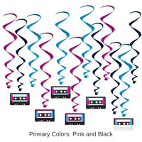72 Pack Bulk Cassette Tape Party Whirls