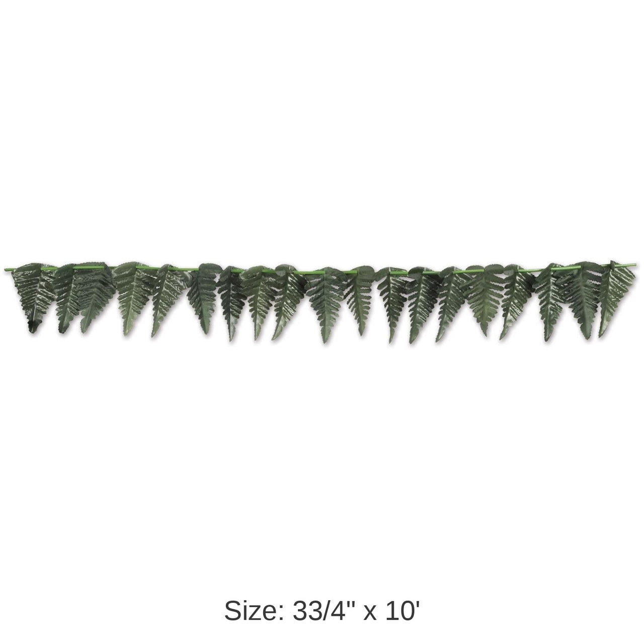 12 Pack Bulk Fern Leaf Party Garland