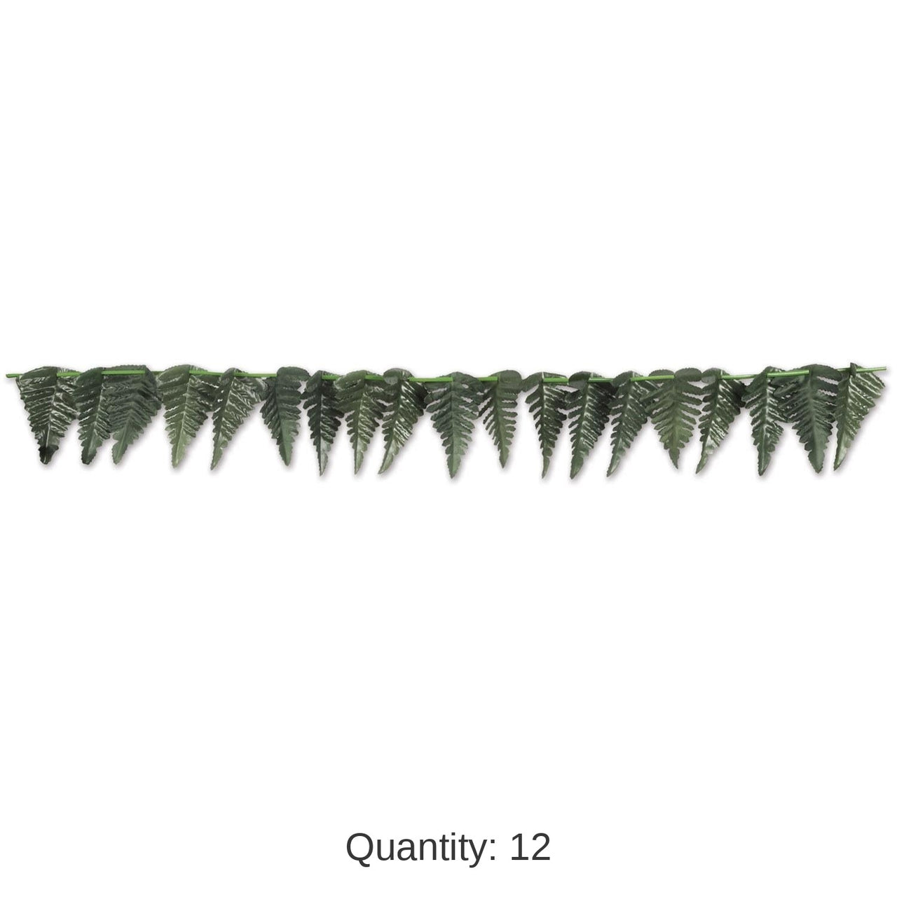 12 Pack Bulk Fern Leaf Party Garland