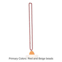 12 Pack Bulk Fiesta Bead Necklaces with Sombrero Medallion