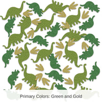 12 Pack Bulk Dinosaur Deluxe Party Sparkle Confetti (0.5 Oz/Pkg)