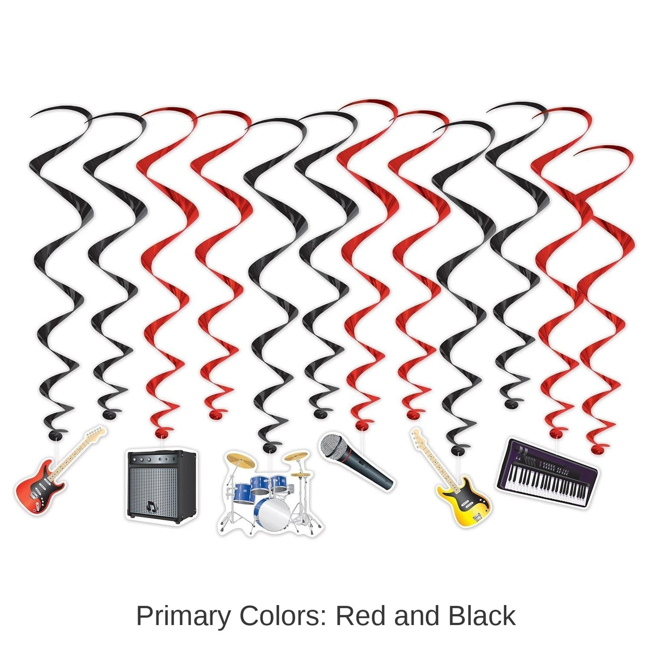 72 Pack Bulk Band Party Whirls