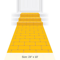 6 Pack Bulk Yellow Brick Party Runner