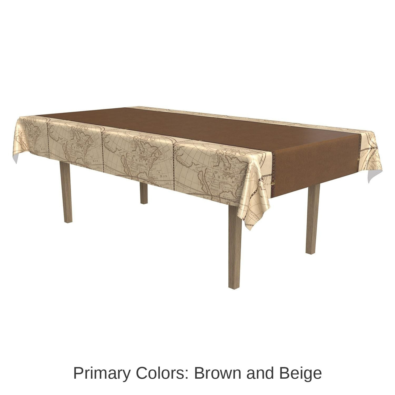 12 Pack Bulk Around The World Party Tablecover