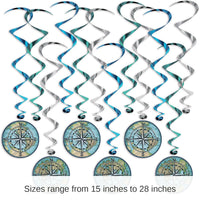 72 Pack Bulk Bon Voyage Party Whirls