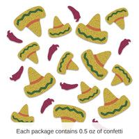 12 Pack Bulk Fiesta Deluxe Sparkle Confetti (0.5 Oz/Pkg)