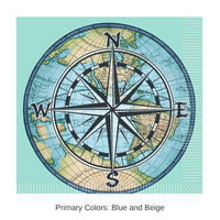 192 Pack Bulk Bon Voyage Party Luncheon Napkins