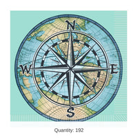 192 Pack Bulk Bon Voyage Party Luncheon Napkins