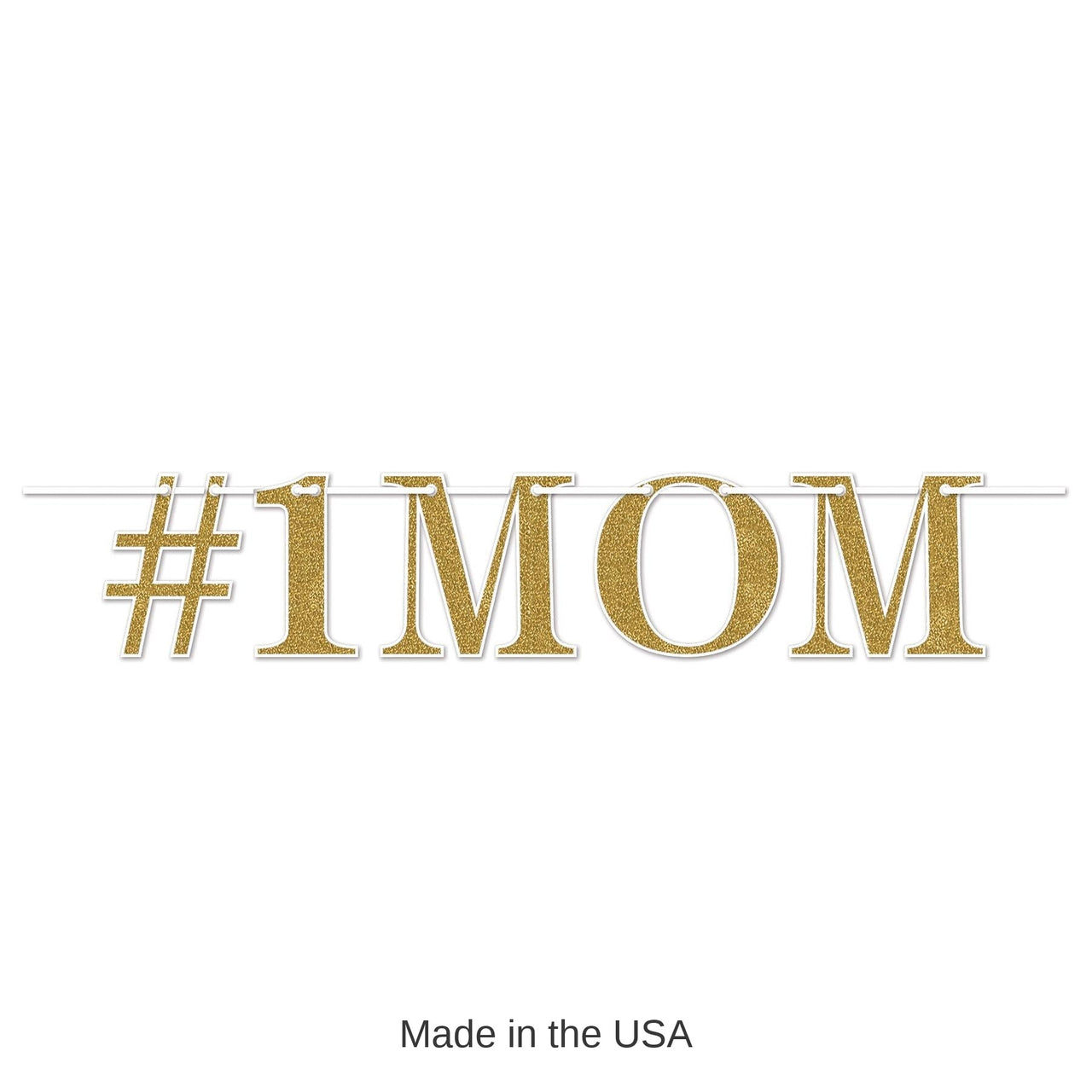 12 Pack Bulk #1 Mom Mother's Day Streamer