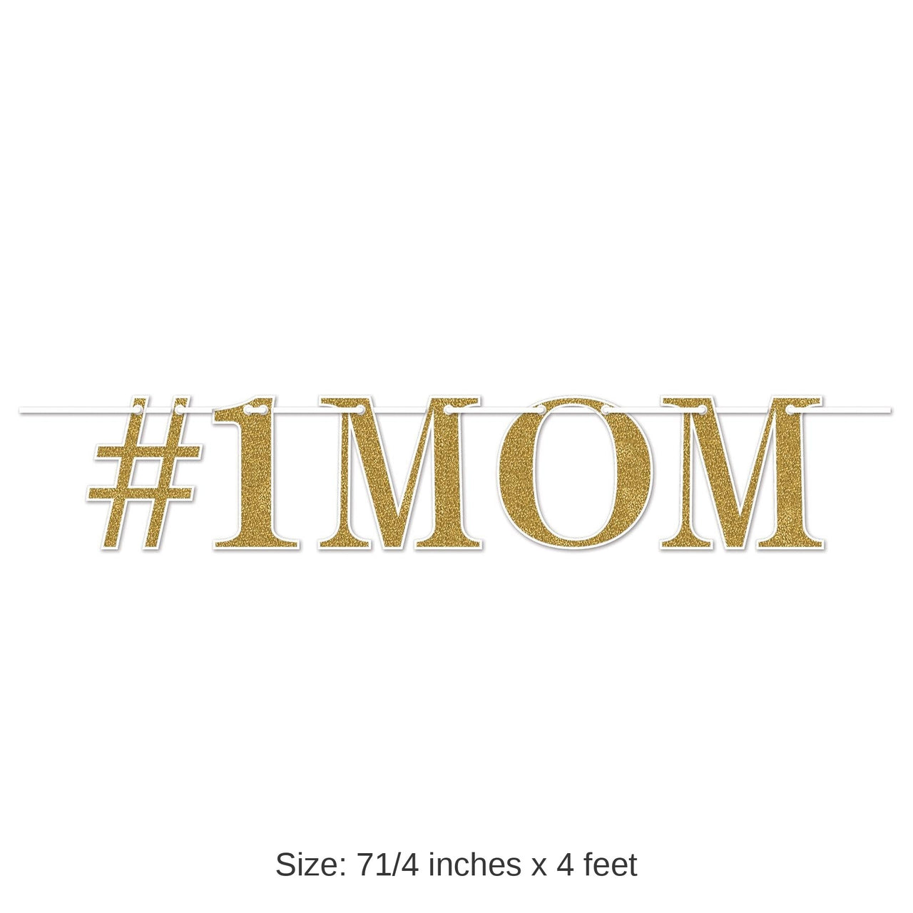 12 Pack Bulk #1 Mom Mother's Day Streamer
