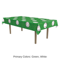 12 Pack Bulk Baseball Party Tablecover