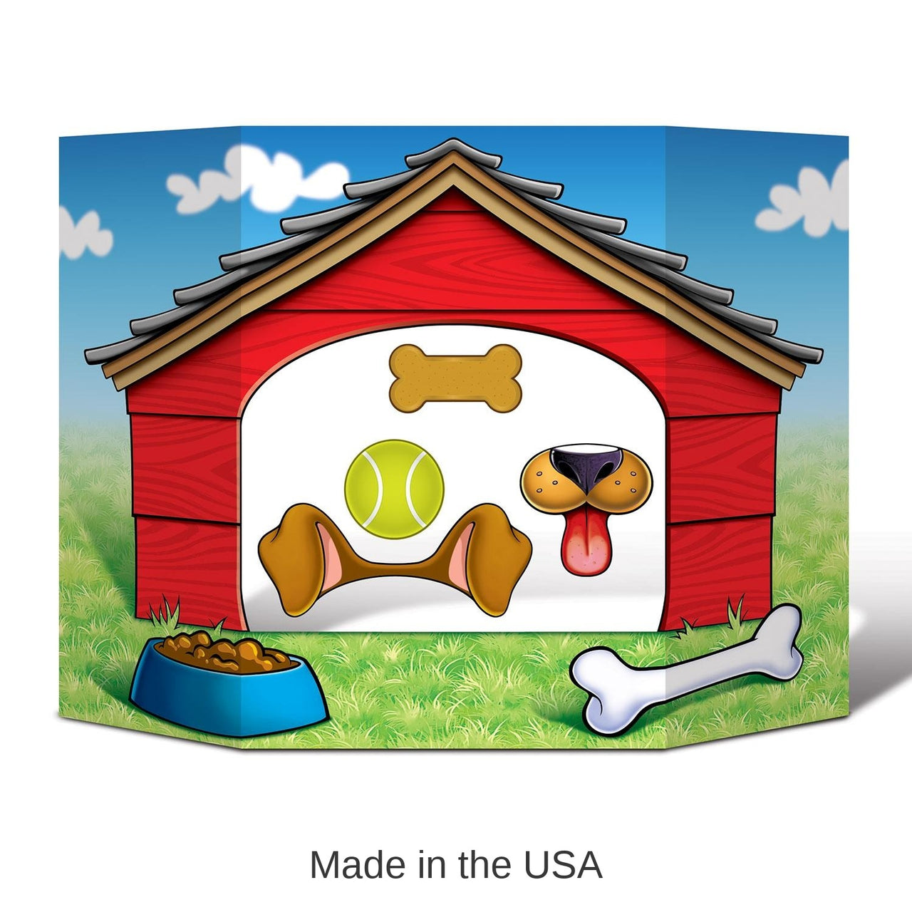 6 Pack Bulk Dog House Party Photo Prop