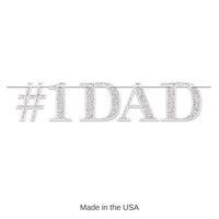 12 Pack Bulk Father's Day #1 Dad Streamer