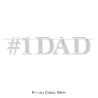 12 Pack Bulk Father's Day #1 Dad Streamer