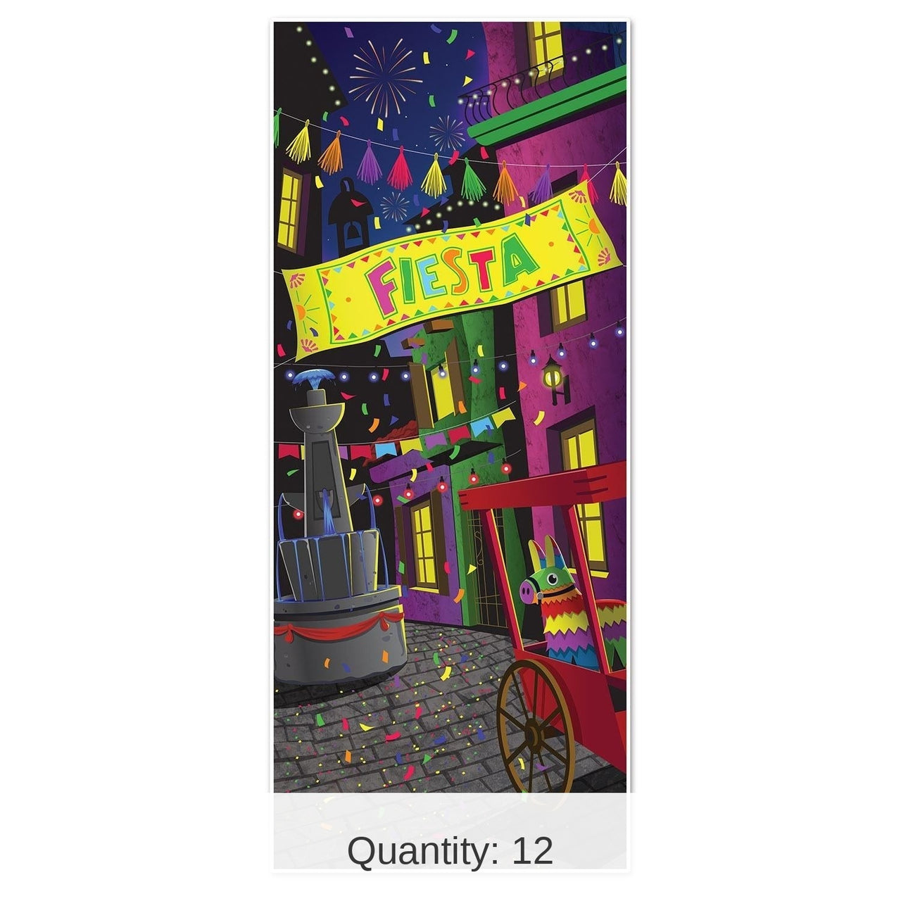 12 Pack Bulk Fiesta Door Cover