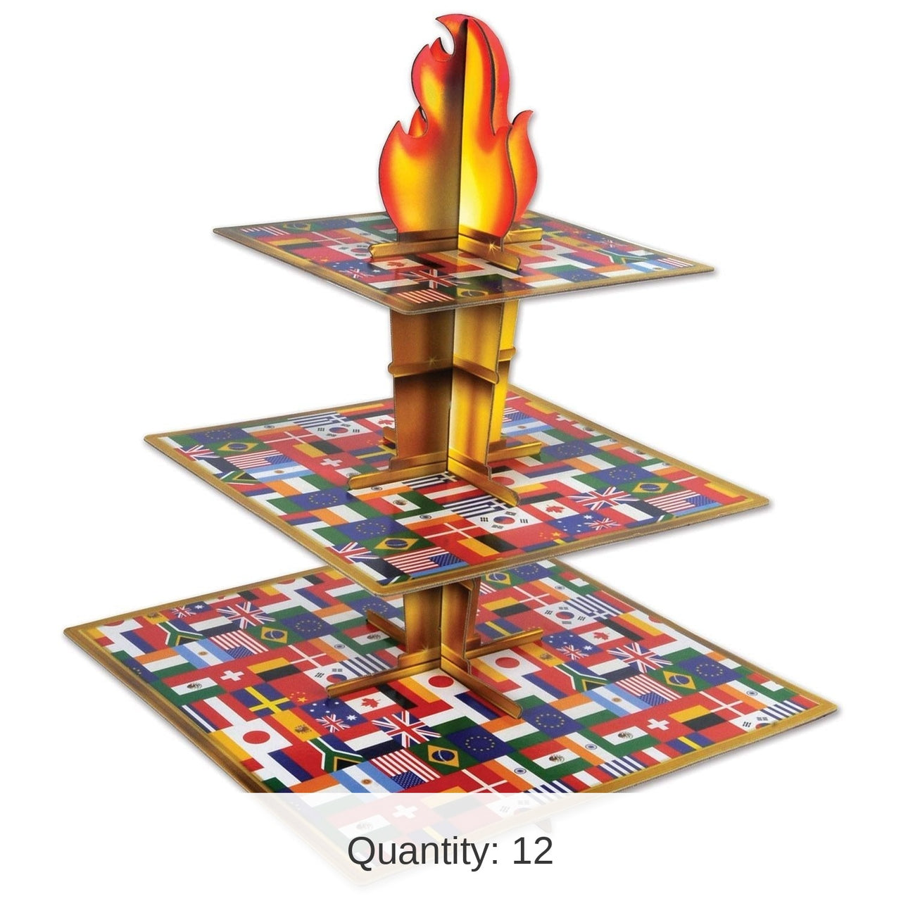 12 Pack Bulk Torch Cupcake Stand