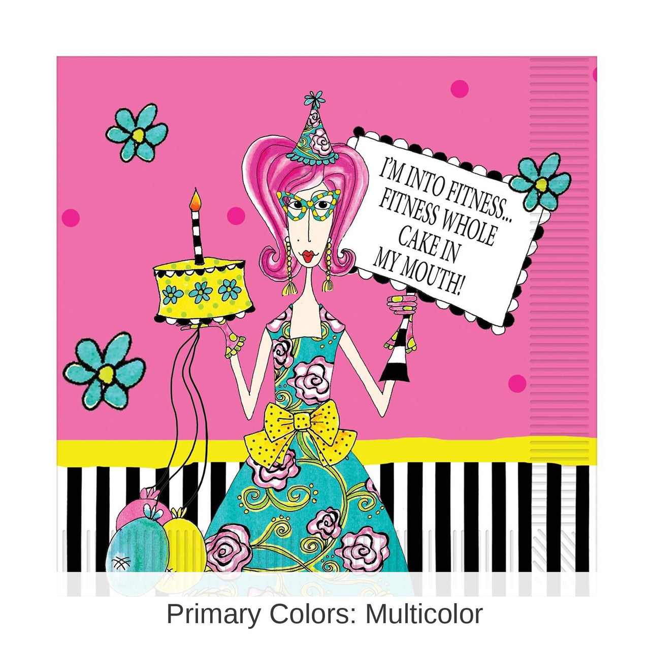 192 Pack Bulk Dolly Mama's Adult Celebration Party Lunch Napkins