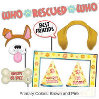 12 Pack Bulk Who Rescued Who Party Kit
