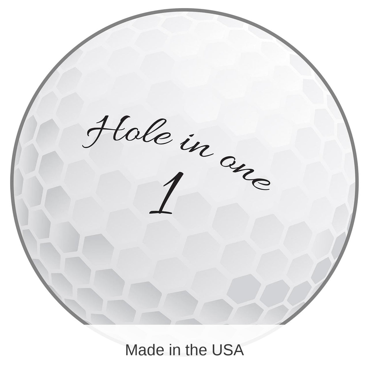 12 Pack Bulk Golf Ball Party Cutout