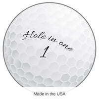 12 Pack Bulk Golf Ball Party Cutout