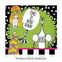 192 Pack Bulk Dolly Mama's Wine Celebration Party Lunch Napkins