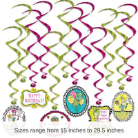 72 Pack Bulk Dolly Mama's Adult Celebration Party Whirls
