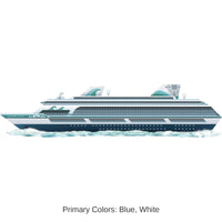 12 Pack Bulk Jointed Cruise Ship Party Prop