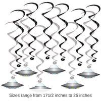 72 Pack Bulk Flying Saucer Party Whirls