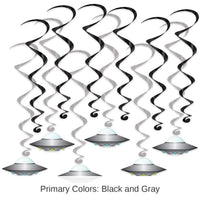 72 Pack Bulk Flying Saucer Party Whirls