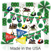 Horse Racing Party 37 Piece Decorating Kit