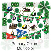 Horse Racing Party 37 Piece Decorating Kit