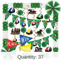 Horse Racing Party 37 Piece Decorating Kit