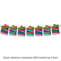 12 Pack Bulk Cinco de Mayo Streamer