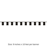 12 Pack Bulk Reunion Party Pennant Banner