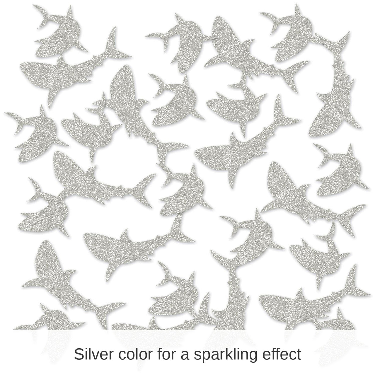 12 Pack Bulk Shark Deluxe Party Sparkle Confetti (0.5 Oz/Pkg)