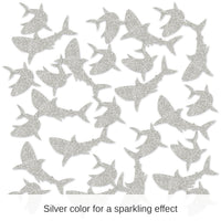 12 Pack Bulk Shark Deluxe Party Sparkle Confetti (0.5 Oz/Pkg)