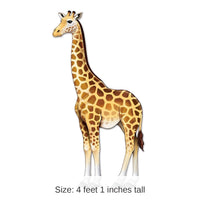 12 Pack Bulk Jointed Giraffe Party Decoration