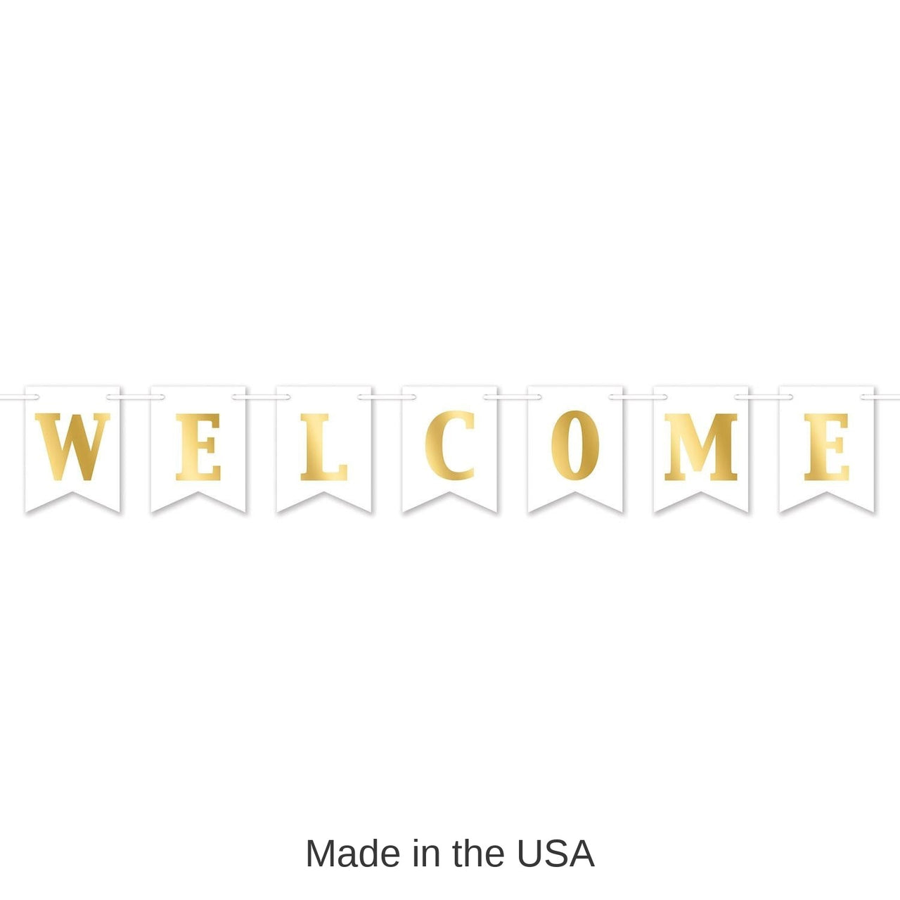 12 Pack Bulk Foil Welcome Party Streamer