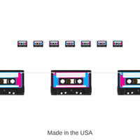 12 Pack Bulk Cassette Tape Party Streamer