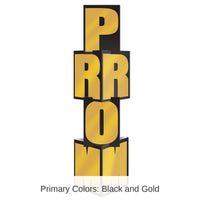 6 Pack Bulk Foil Prom Party Column