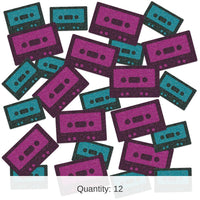 12 Pack Bulk Cassette Tape Deluxe Party Sparkle Confetti (0.5 Oz/Pkg)